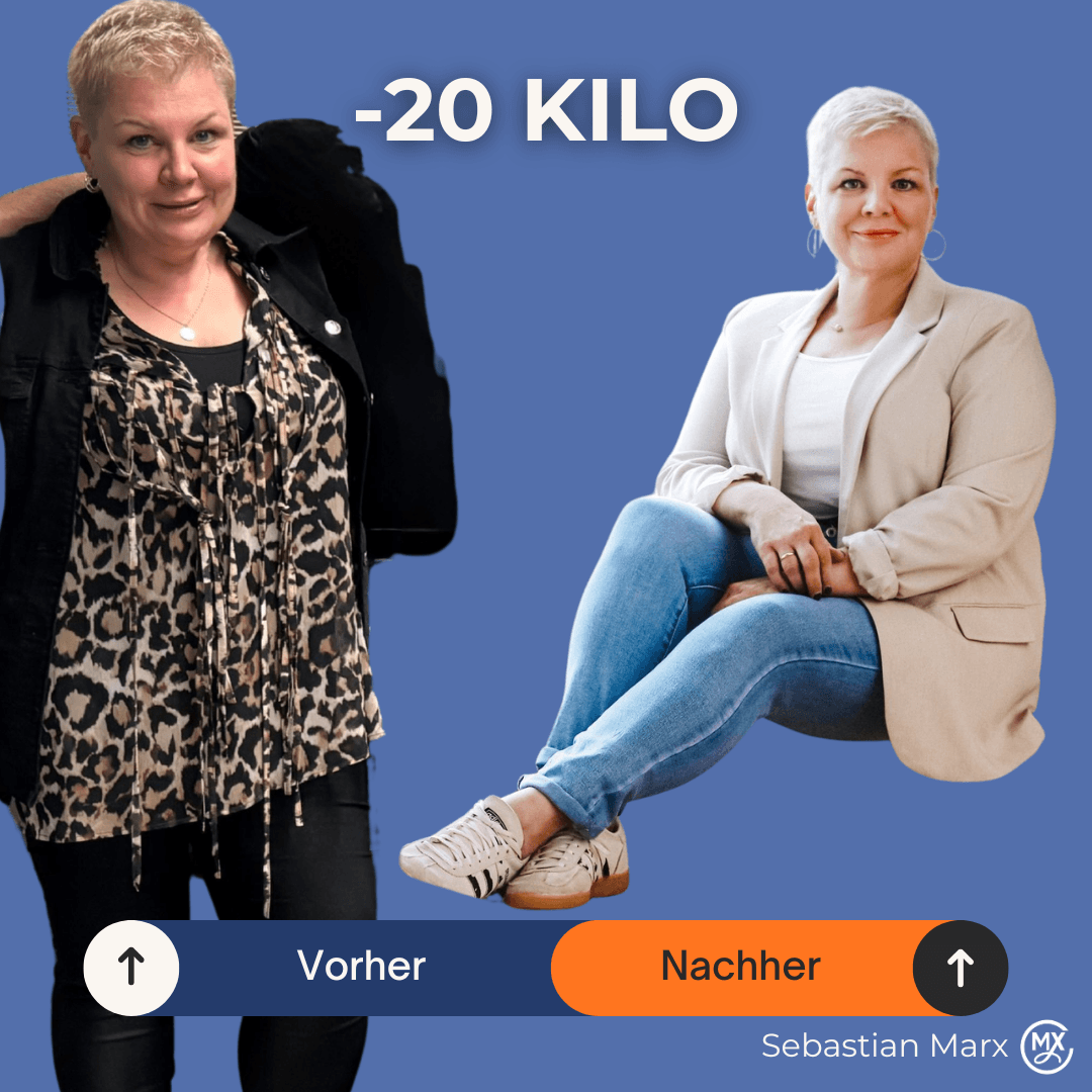 Vorher-Nachher von Claudia