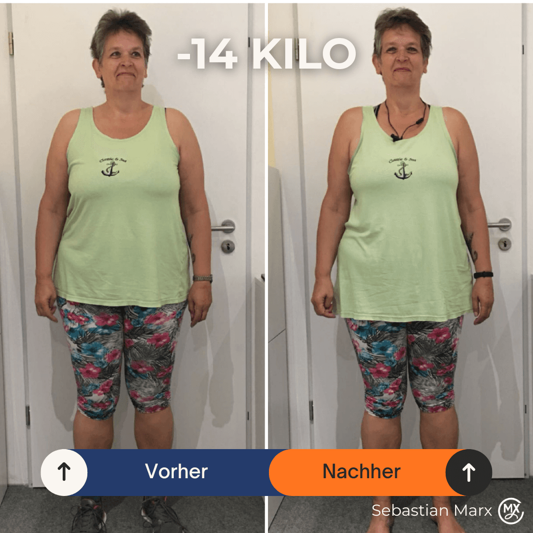 Vorher-Nachher von Birgit